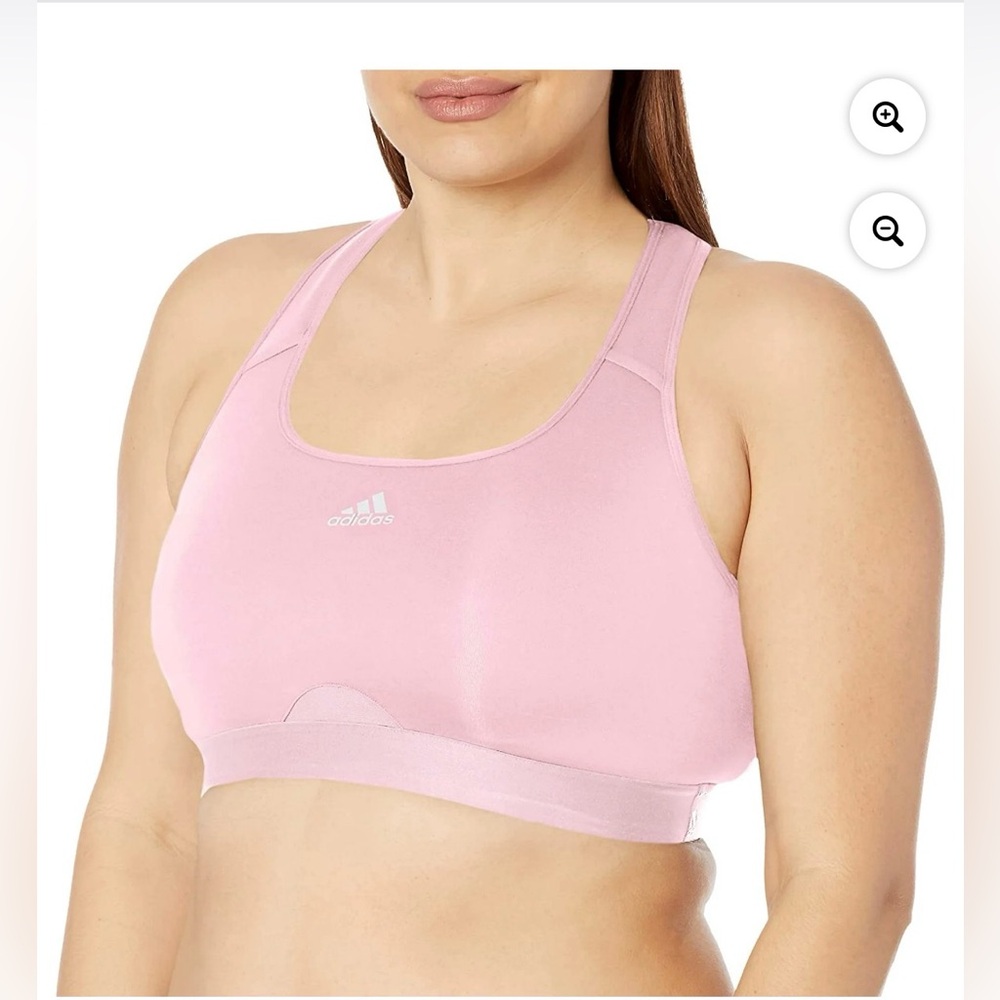 Adidas‎ Women's Light Pink Sports Bra 3x